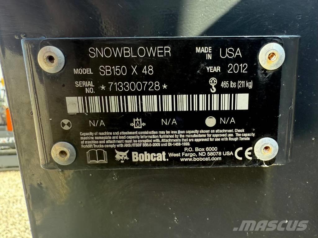 Bobcat SB 150 Kar püskürtücüler