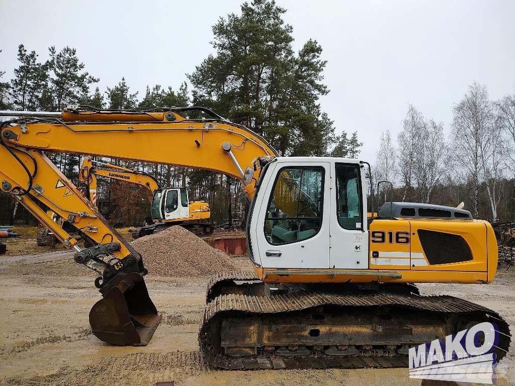 Liebherr R 916 Paletli ekskavatörler