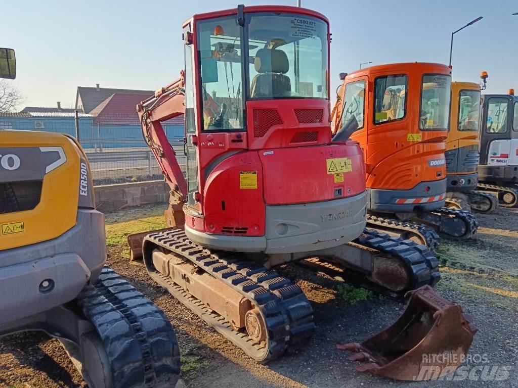 Yanmar Vio 50 Mini ekskavatörler, 7 tona dek