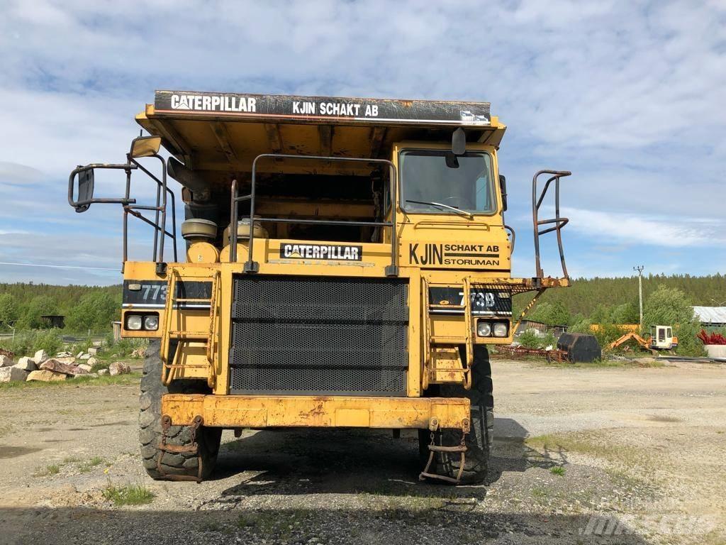 CAT 773 B Yol disi kaya kamyonu