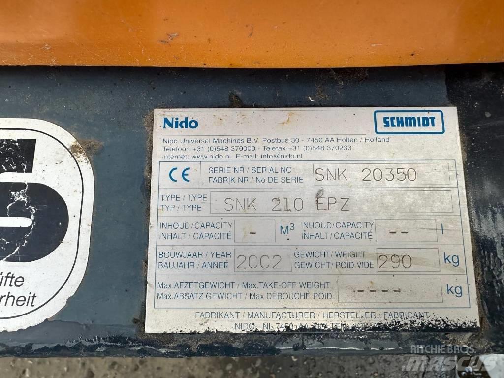 Nido SNK 210 EPZ Kar küreme biçaklari