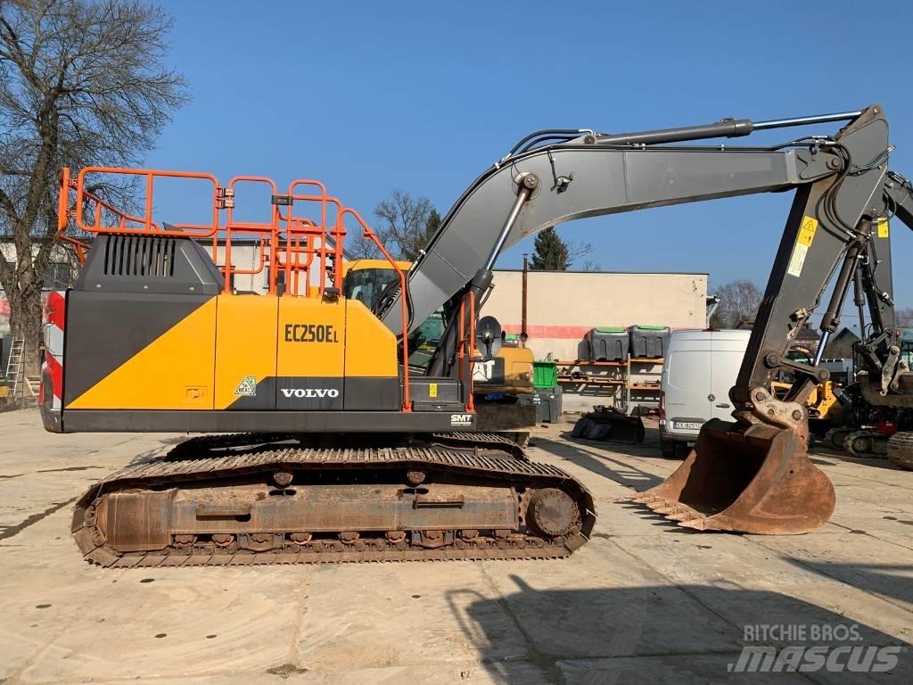 Volvo EC 250 EL Paletli ekskavatörler
