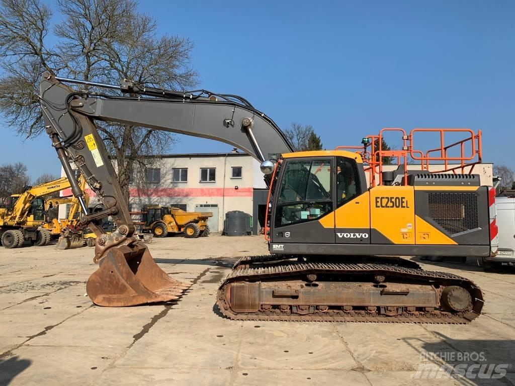 Volvo EC 250 EL Paletli ekskavatörler