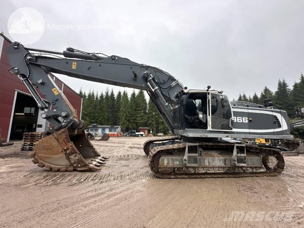 Liebherr R 966 HD Paletli ekskavatörler