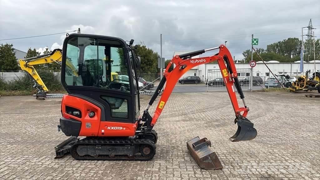 Kubota KX019-4 Mini ekskavatörler, 7 tona dek