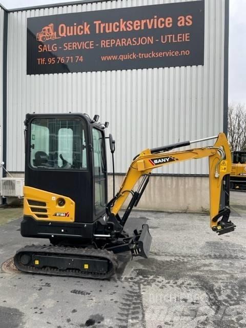 Sany SY18C Mini ekskavatörler, 7 tona dek