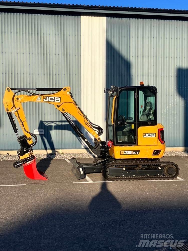 JCB 35Z-1 Mini ekskavatörler, 7 tona dek