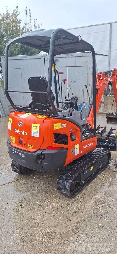 Kubota KX 019-4 Mini ekskavatörler, 7 tona dek
