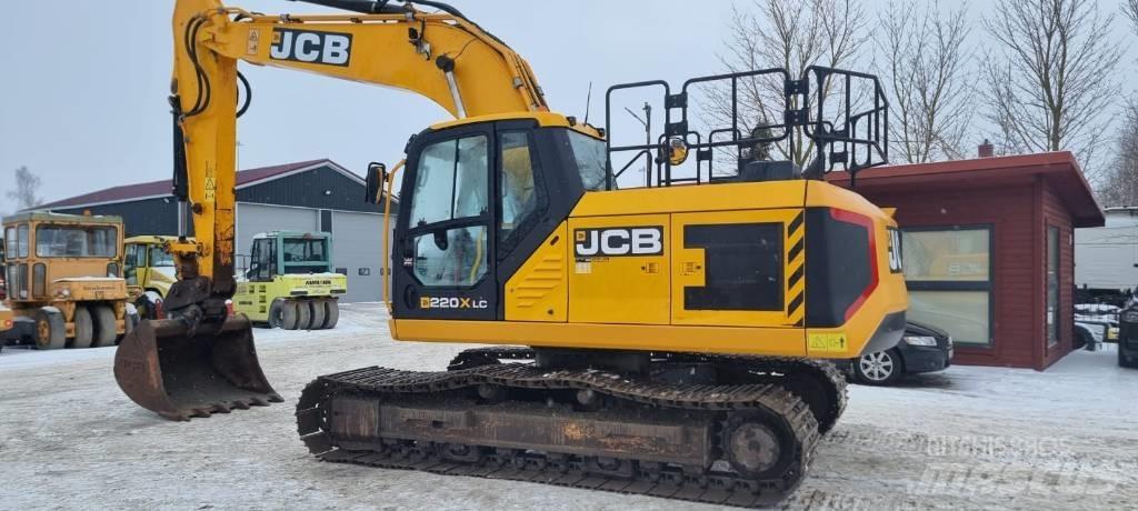 JCB 220 XL Paletli ekskavatörler