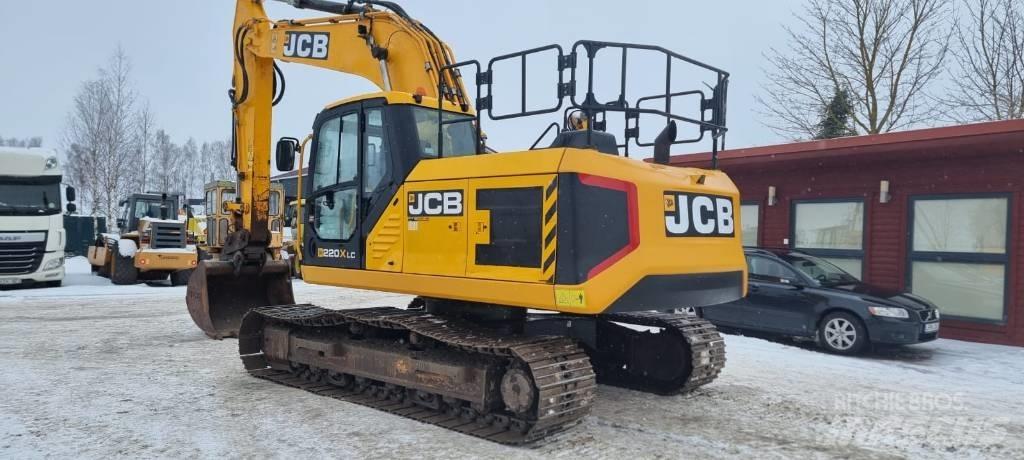 JCB 220 XL Paletli ekskavatörler