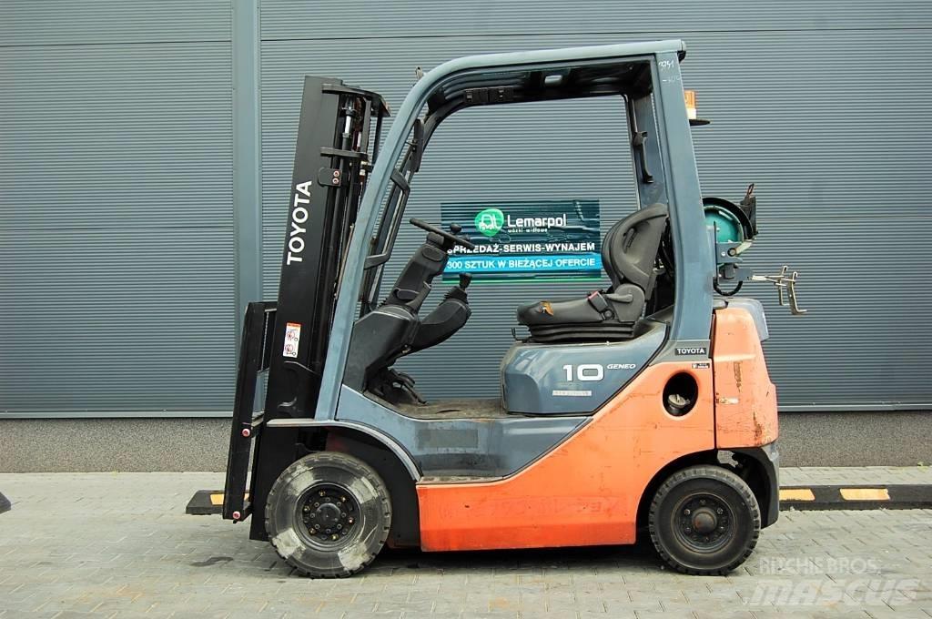 Toyota 8FGL10 LPG'li forkliftler