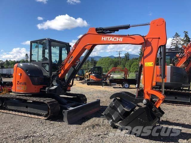 Hitachi ZX 50 U Mini ekskavatörler, 7 tona dek