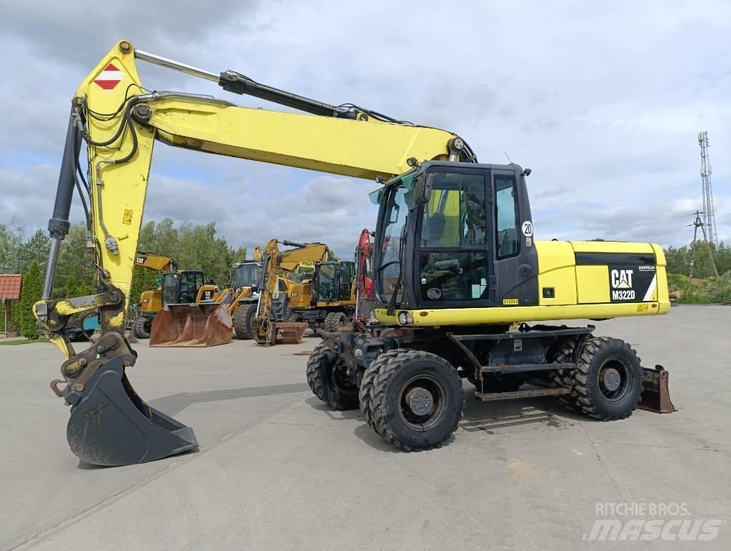 CAT M 322 D Lastik tekerli ekskavatörler