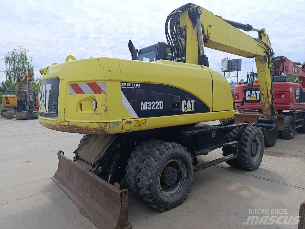 CAT M 322 D Lastik tekerli ekskavatörler