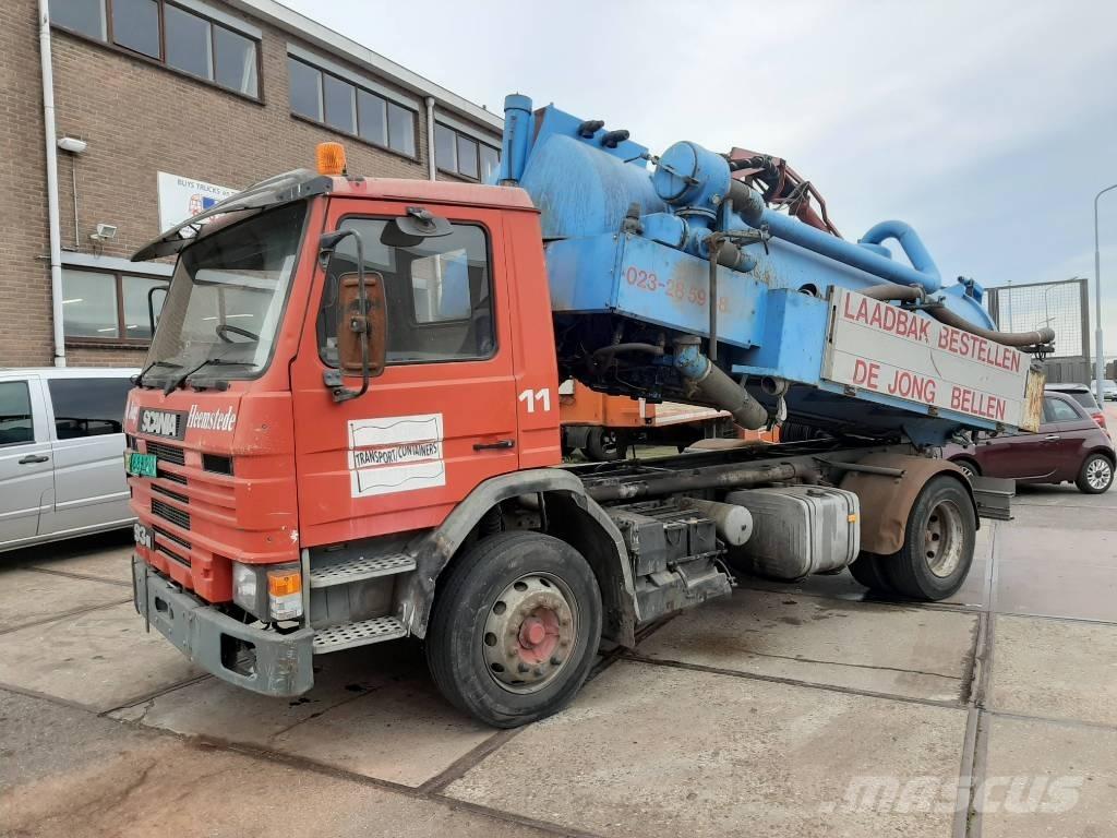 Scania kolkenzuiger Vidanjörler