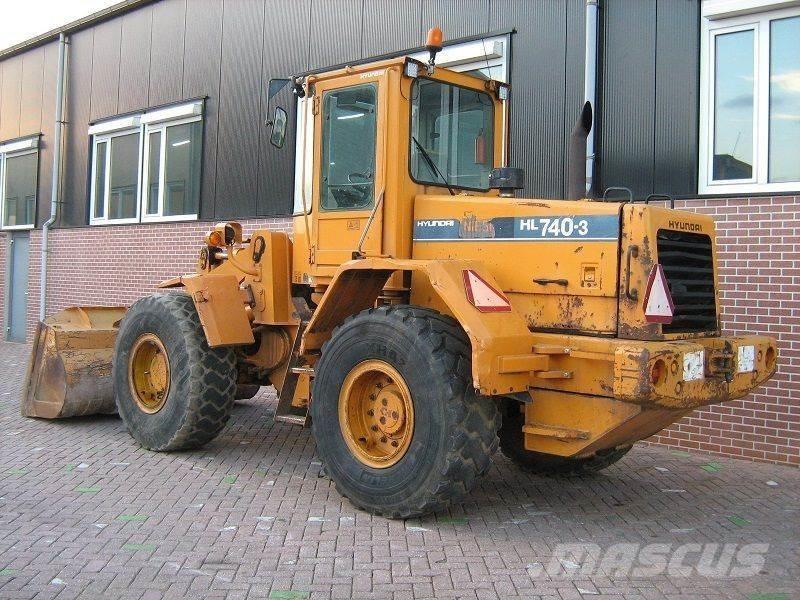 Hyundai HL740-3 Tekerlekli yükleyiciler