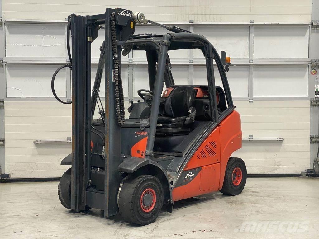 Linde H25T-02 LPG'li forkliftler