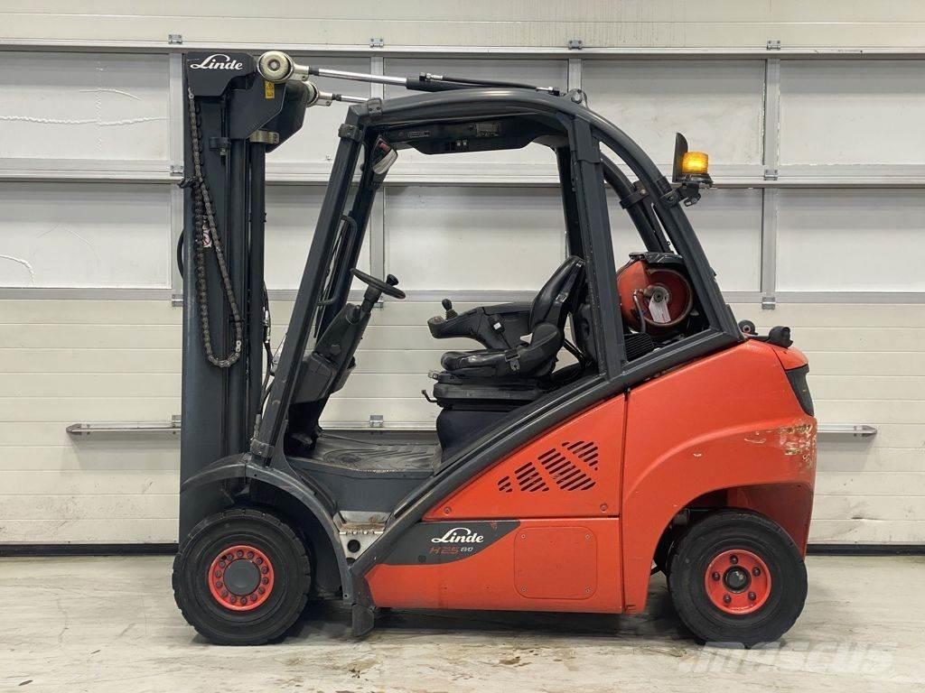 Linde H25T-02 LPG'li forkliftler