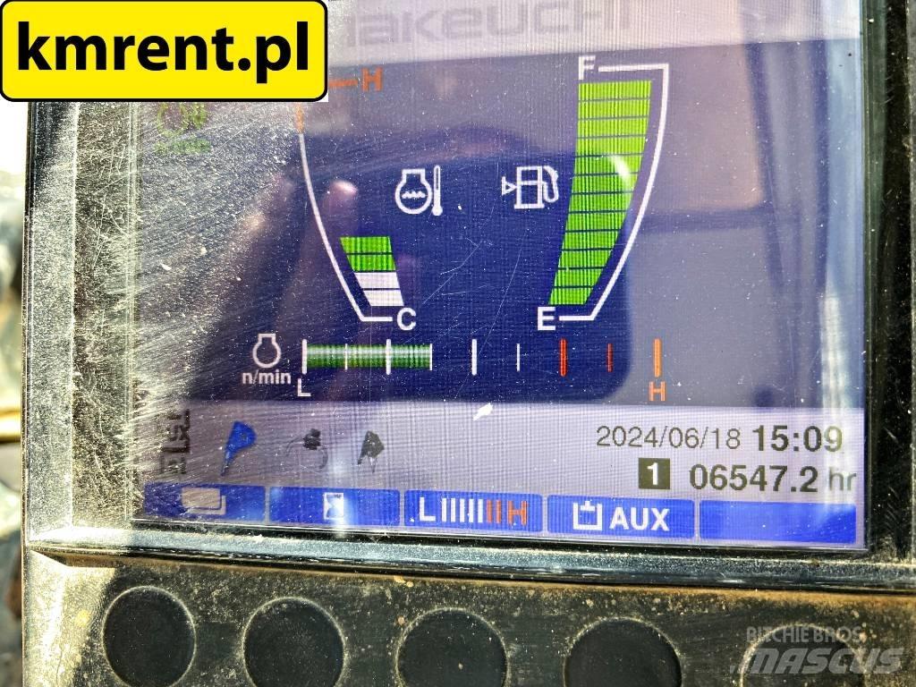 Takeuchi TB280FR Mini ekskavatörler, 7 tona dek