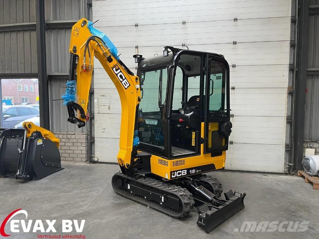 JCB 19 C-1 Mini ekskavatörler, 7 tona dek