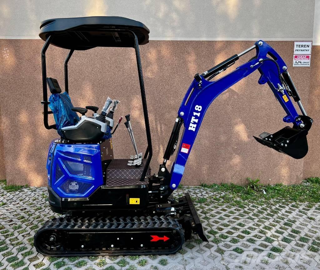  EXA HT18 Mini ekskavatörler, 7 tona dek