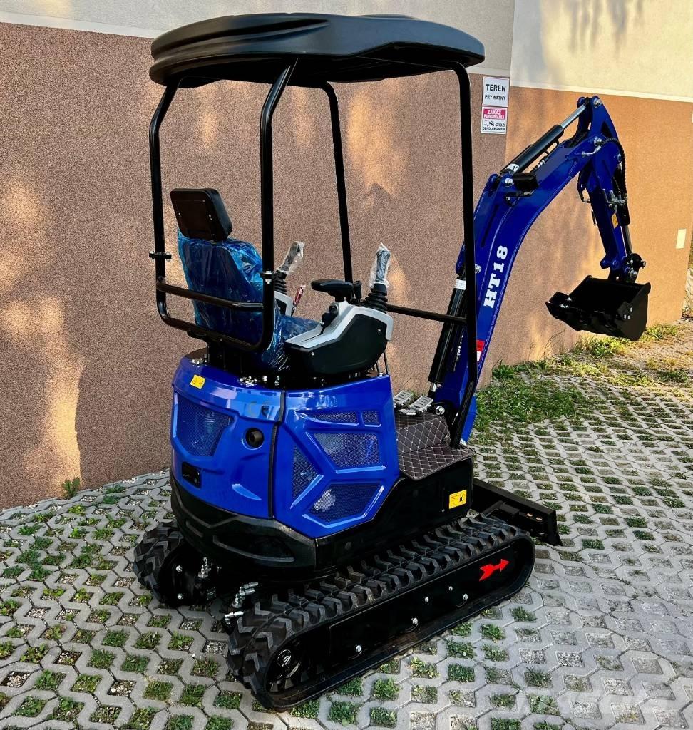  EXA HT18 Mini ekskavatörler, 7 tona dek