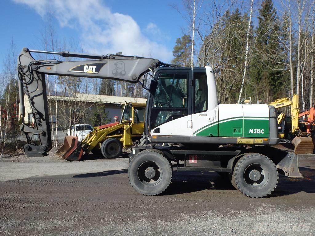 CAT M 313 C 4x4 Lastik tekerli ekskavatörler
