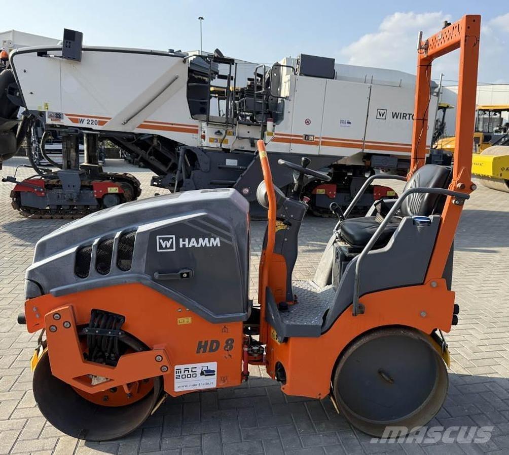 Hamm HD 8 VV Çift tamburlu silindirler