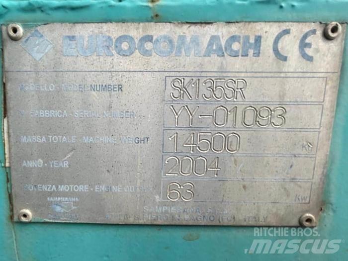 Kobelco SK135SR Özel ekskavatörler