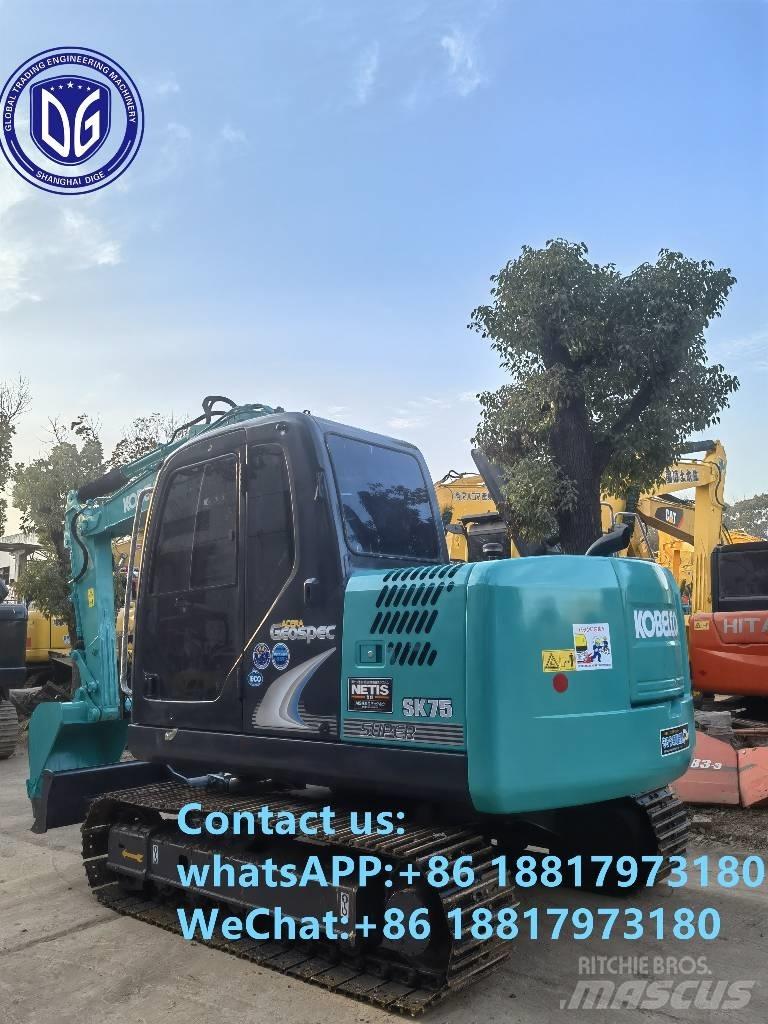 Kobelco SK75-8 Paletli ekskavatörler