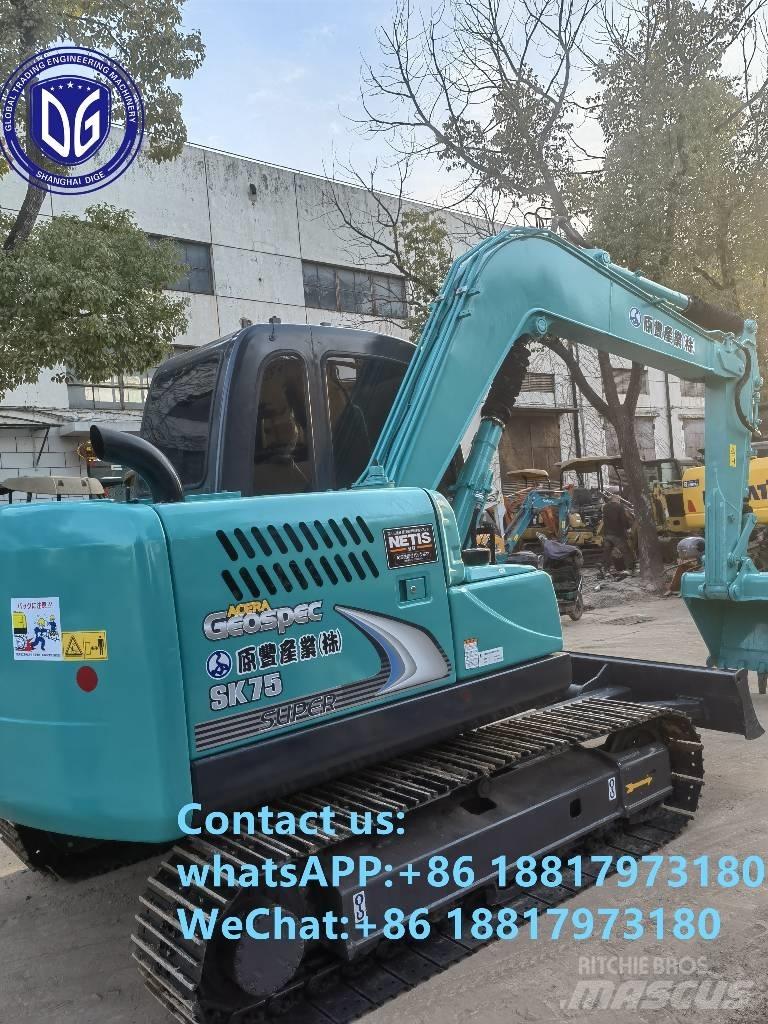 Kobelco SK75-8 Paletli ekskavatörler