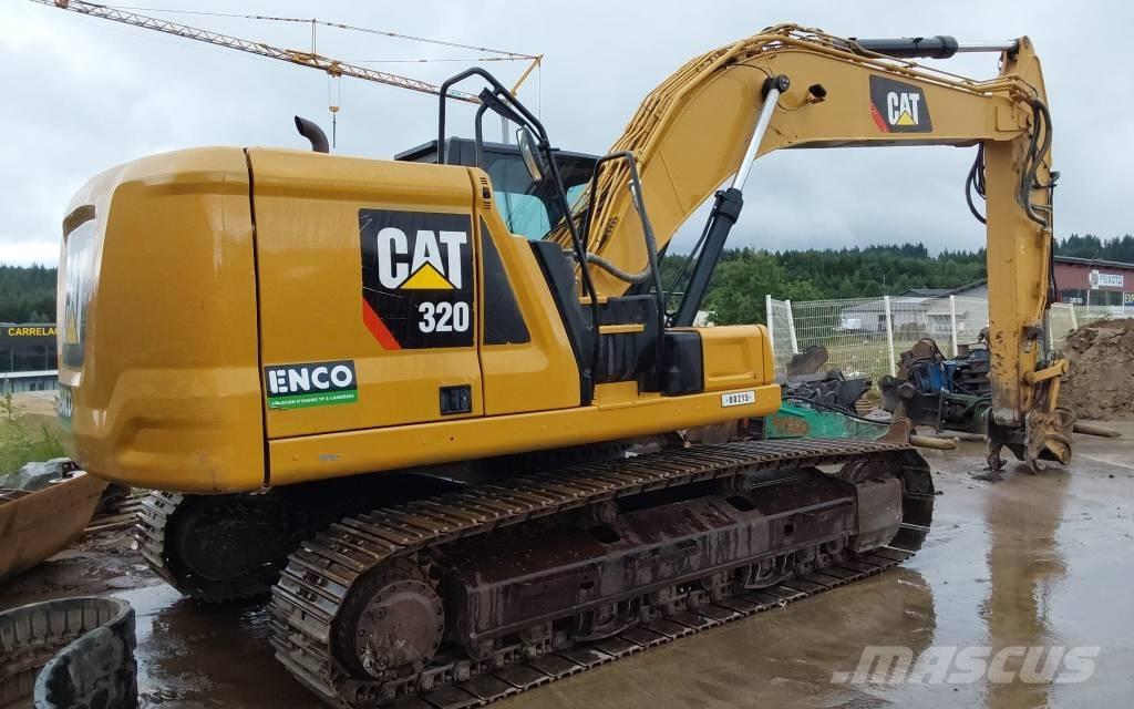 CAT 320 EL Paletli ekskavatörler