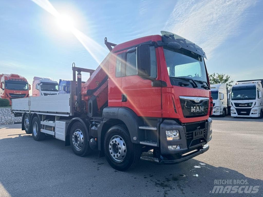 MAN TGS 35.440 Araç üzeri vinçler