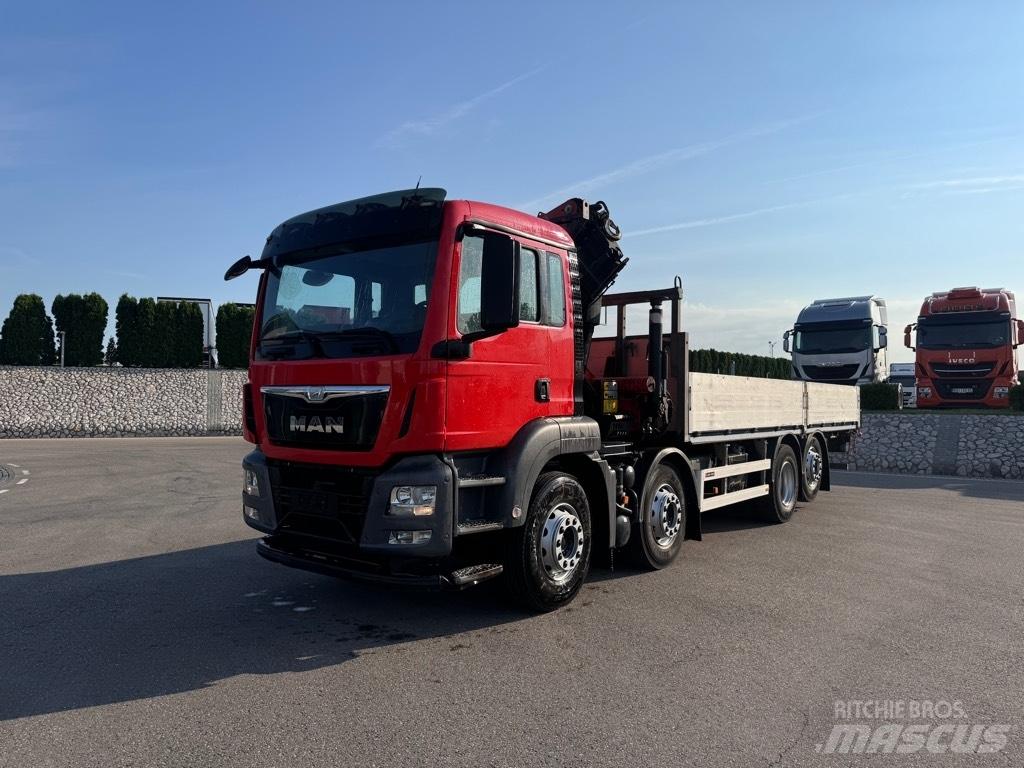 MAN TGS 35.440 Araç üzeri vinçler