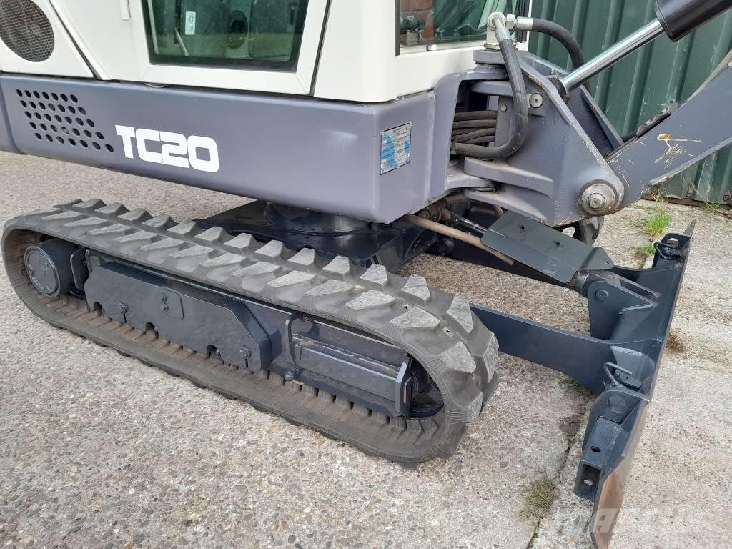 Terex TC 20 Mini ekskavatörler, 7 tona dek
