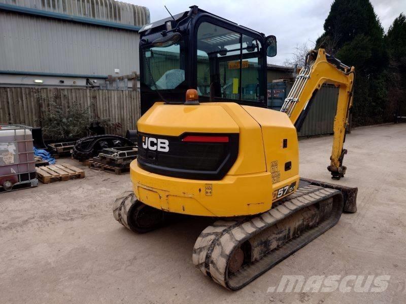 JCB 57 C-1 Mini ekskavatörler, 7 tona dek