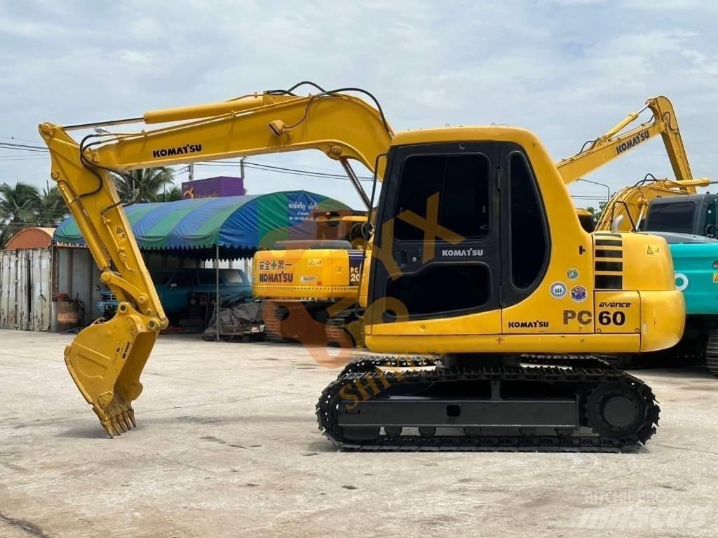 Komatsu PC 60 Paletli ekskavatörler