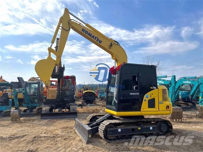 Komatsu PC 70-8 Mini ekskavatörler, 7 tona dek