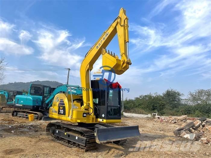 Komatsu PC 70-8 Mini ekskavatörler, 7 tona dek