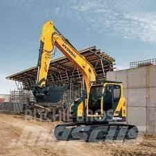 Hyundai HX 145 LCR Lastik tekerli ekskavatörler