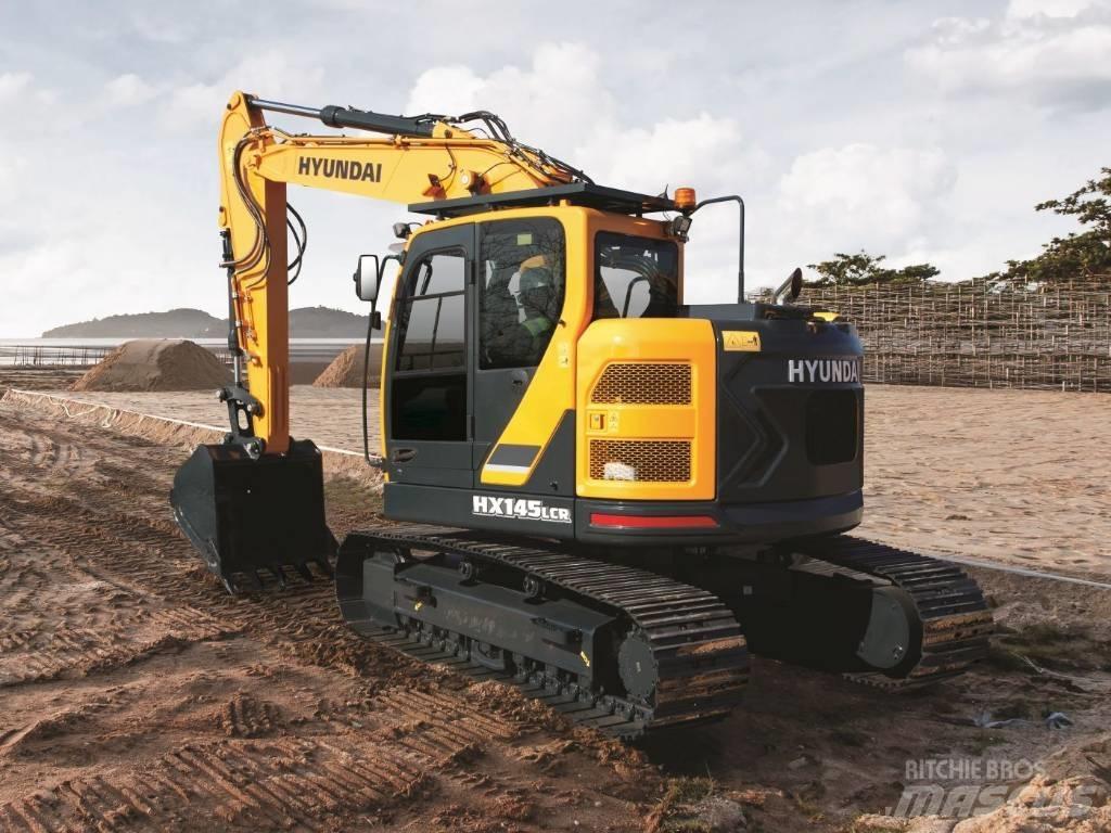 Hyundai HX 145 LCR Lastik tekerli ekskavatörler