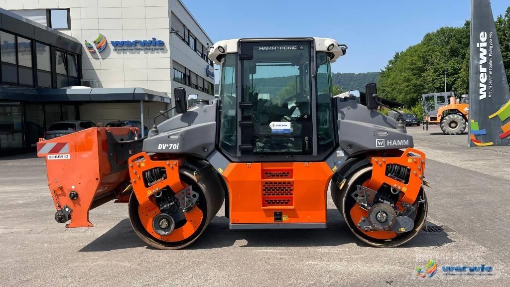 Hamm DV+ 70iVV-S Çift tamburlu silindirler