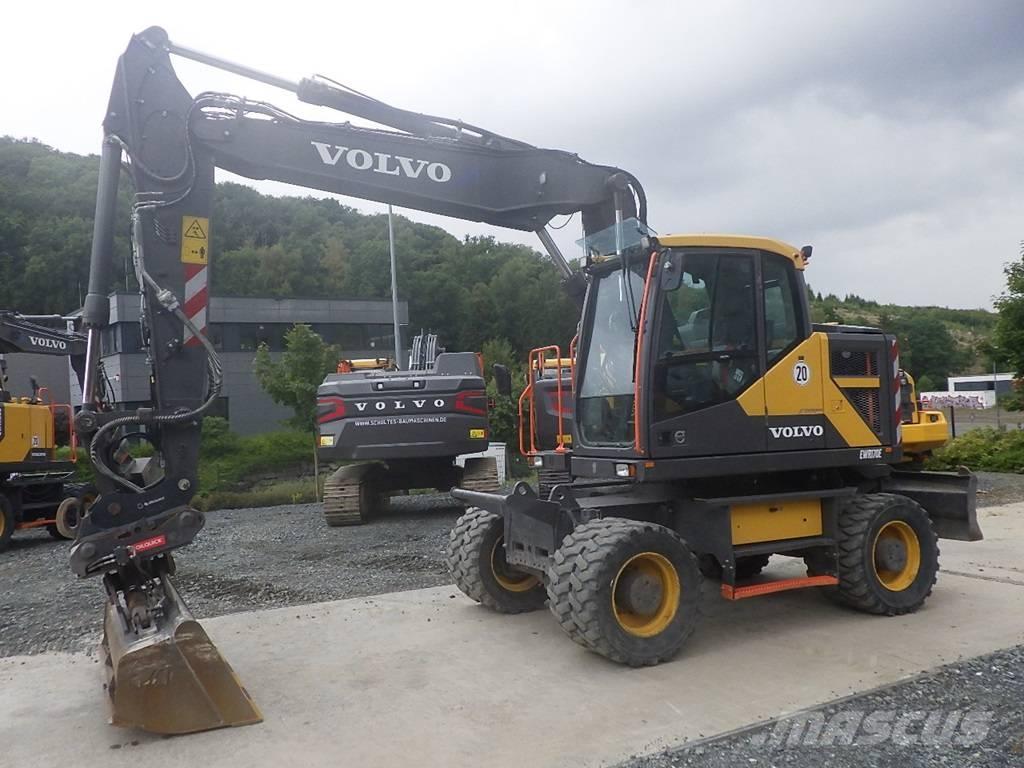 Volvo EWR 170 E Lastik tekerli ekskavatörler