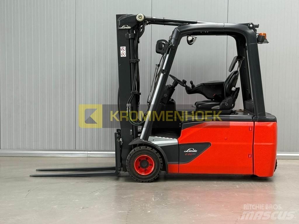 Linde E 20 L Elektrikli forkliftler