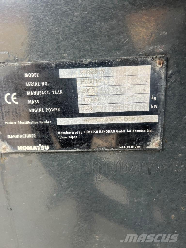 Komatsu WA 320-5 Tekerlekli yükleyiciler