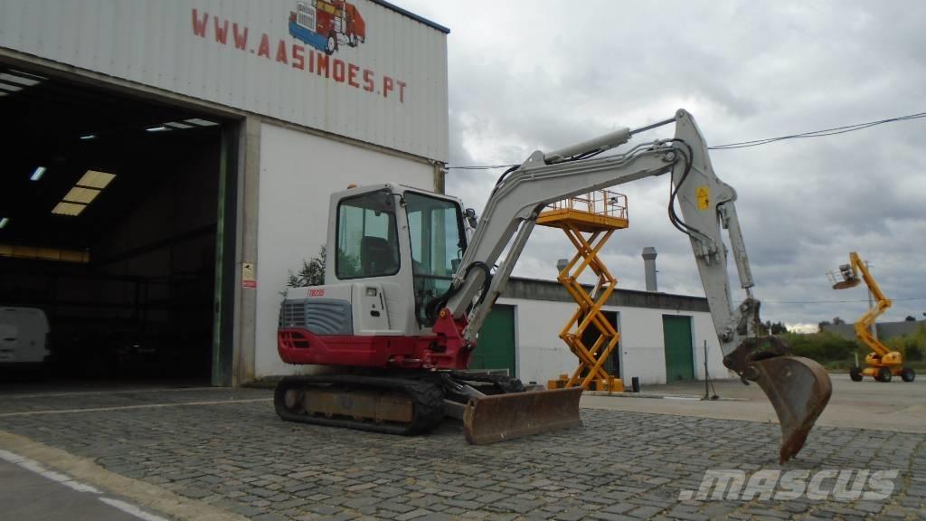 Takeuchi TB 235 Mini ekskavatörler, 7 tona dek