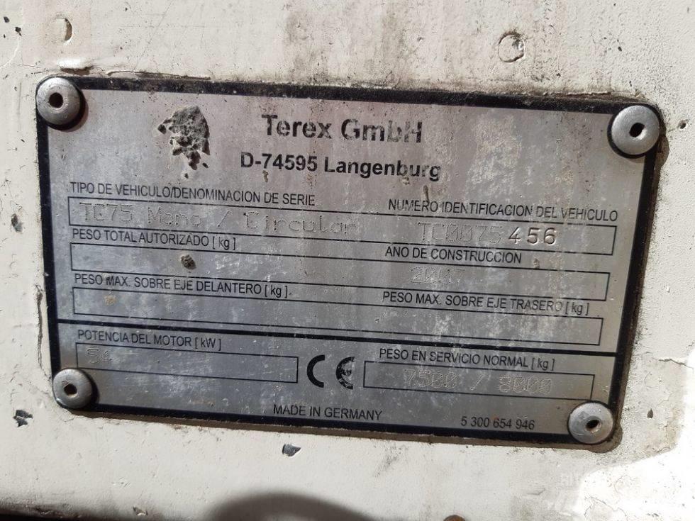 Terex Schaeff TC 75 Mini ekskavatörler, 7 tona dek
