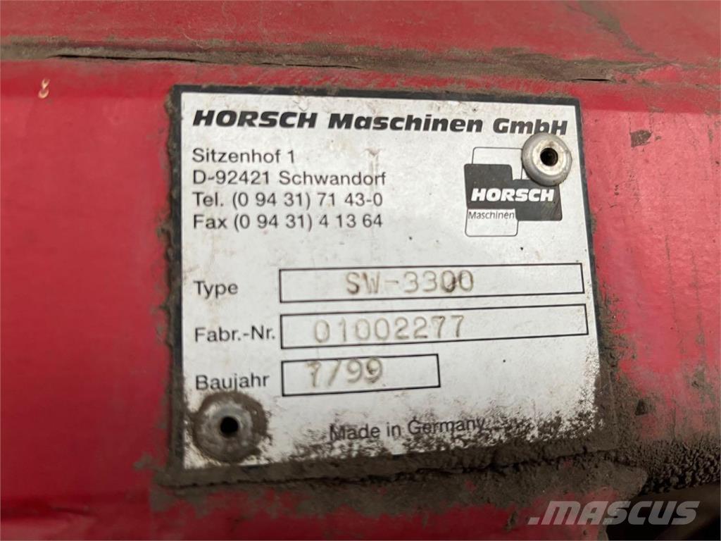 Horsch SW-3300 Kombine hububat mibzerleri