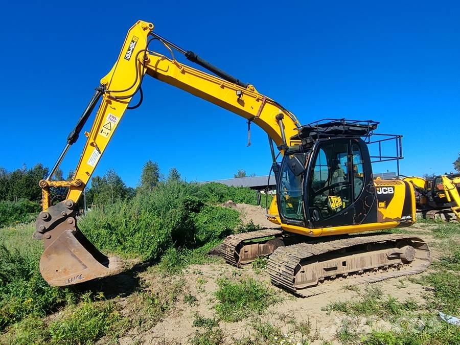 JCB JS145 LC Paletli ekskavatörler