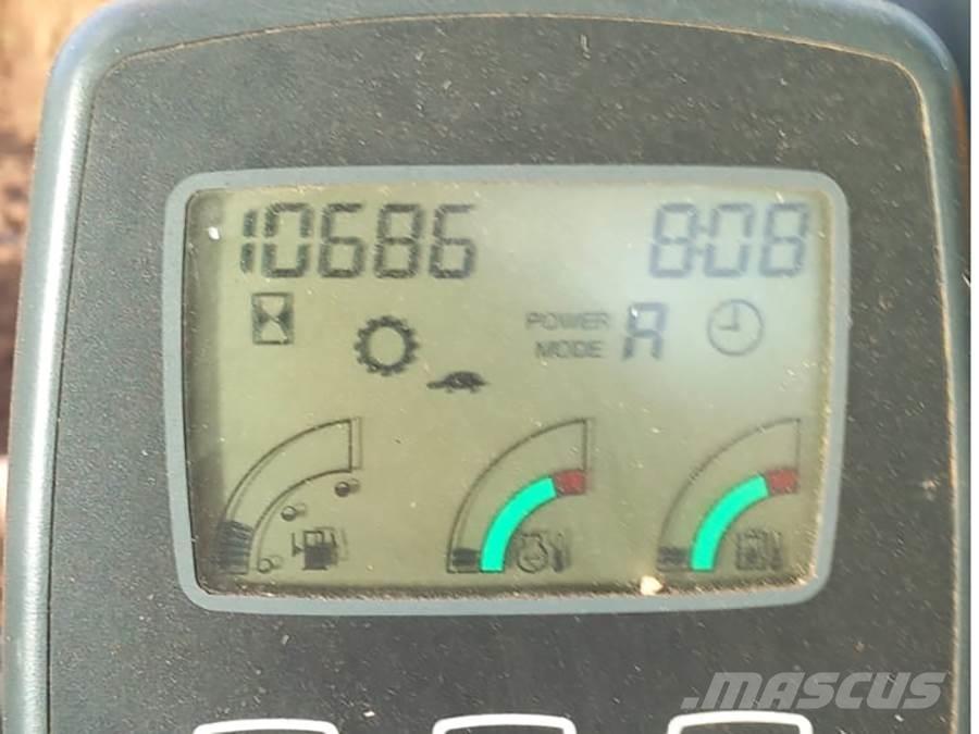 JCB JS145 LC Paletli ekskavatörler